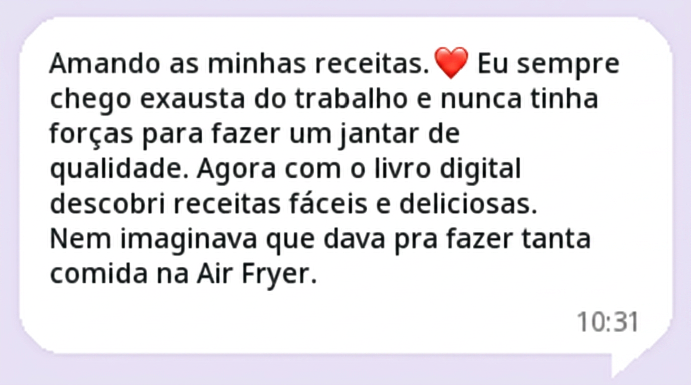 Depoimento de Adriana Ravagnani sobre o Livro Digital A Itália na Air Fryer