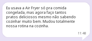 Depoimento de Vera Ferreira sobre o Livro Digital A Itália na Air Fryer