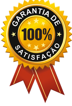 Selo de garantia 100% satisfação